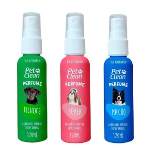 Perfume para Cachorro e Gatos Pet Clean Cães 120ml