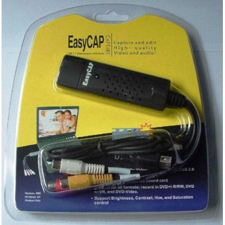 USB 2.0 Easy Cap Video TV DVD VHS DVR Adaptador de captura USB Video Capture Support Win8 Win10 para MAC IOS (7)