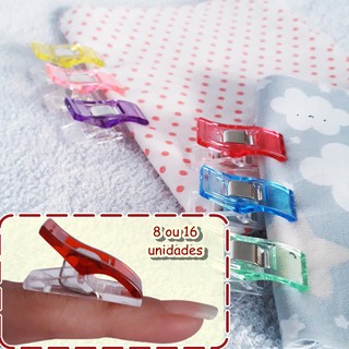 Prendedor de tecido clips - color - tecido, artesanato, patchwork, costura, papel. (1)