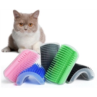 Coçadinha Escova Coça Gatos Pet Relaxante Com CATNIP massageador Para Gatos