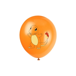 10pcs Pikachu Pokemon Hélio Balão De Látex Festa De Aniversário Das Crianças Decoração Brinquedo (6)