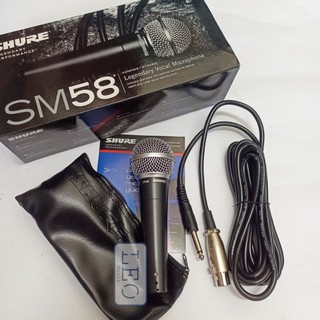 Microfone Shure SM 58 SM58 Dinâmico VOCAL MIC