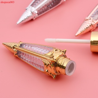 5ml Rosa Coroa De Ouro Lip Gloss Tubo Vazio Lipgloss Embalagem Recipiente Cosmético (3)