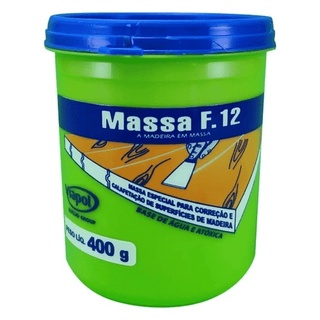 Massa para Correção de Madeira F12 Ipê 400g - Viapol
