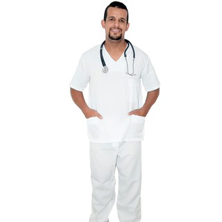 Pijama Cirúrgico Masculino Medico Em Gabardine (1)