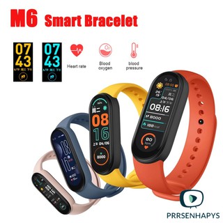 PRR 💥M6💥 Novo relógio inteligente M6 Relogio SmartWatch com Bluetooth Monitor Cardíaco Smartwatch Bluetooth 4.2 Monitor m5