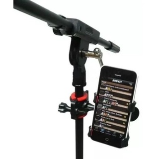 Suporte de Celular Smartphone p/ Pedestal Bicicleta Bateria 360°