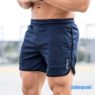 (Jinkeqcool) Shorts Masculino Esportivo De Corrida De Secagem Rápida De Verão Para Academia