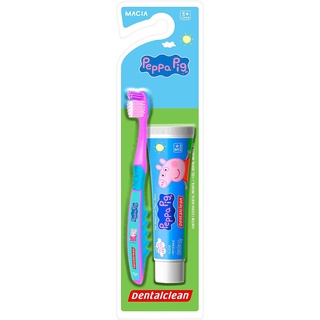 Kit Infantil Com Escova Dental + Gel Dental com Flúor Ativo - 50g - Peppa Pig