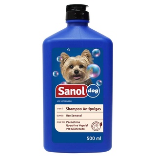 Shampoo Sanol Anti Pulgas 500Ml