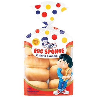 Pão Egg Sponge Panco 250g - Fofinho e macio