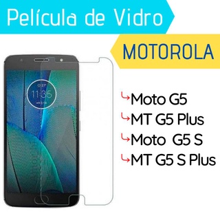 Película de vidro para Motorola Moto G5 / G5 Plus / G5 S / G5 S Plus Protetor de tela celular smartphone (1)