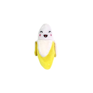 Brinquedo Pet Banana De Pelúcia Com Apito