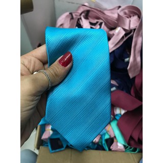 Gravata Semi Slim Fit Azul Tiffany - Cerimonial Trabalhada