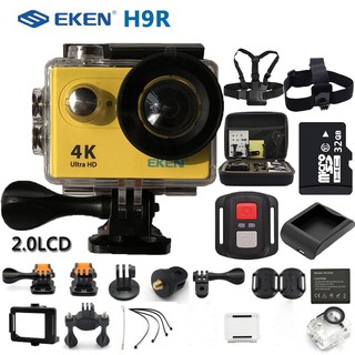 EKEN H9R Gopro Câmera De Ação À Prova D'água H9R Original Eken 4k Wifi Cam Recoder Com Controle Remoto
