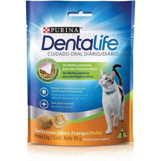 Petisco Nestlé Purina Dentalife Petisco para Gatos Adultos 40g
