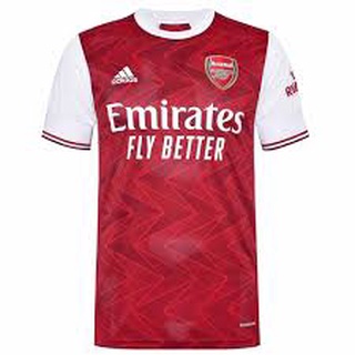 Camisa Futebol Do Time Do Arsenal Branca Vermelha Lançamento 21\22