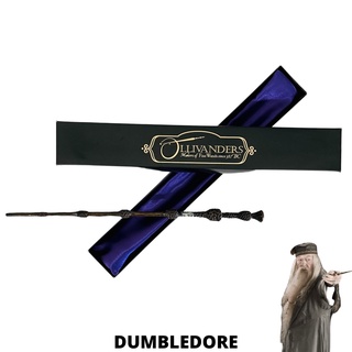 Varinha Colecionável Alvo Dumbledore Filme Harry Potter Resina Tamanho Real 40cm