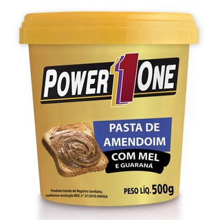 Pasta de Amendoim Power One Mel e Guaraná 500g