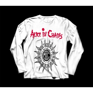 Camiseta / Camisa Manga Longa Masculina Alice In Chains Grunge Layne Staley