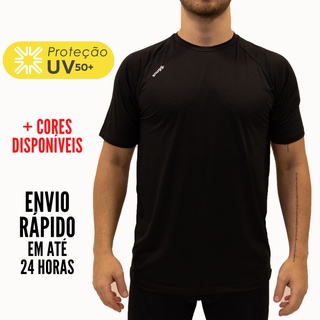 Camiseta Proteção UV50+ Esporte Academia Corrida Dry Fit