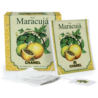 Chá de Maracujá com 10 Sachês - Chamel