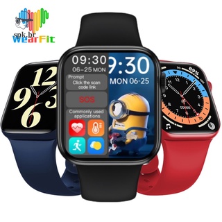 【A autenticidade é garantida usando o APP "Wearfit Pro"】relógio inteligente hw16 smartwatch series 6 44mm tela 1.72 polegadas Bluetooth tocar Música faz e receber ligações hw16