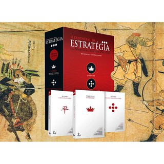 Box O Essencial Da Estratégia Com 3 Livros: A Arte da Guerra + O Príncipe + O Livro dos Cinco Anéis