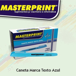 Marca Texto Masterprint - Kit Com 6 Cores Sortidas (4)