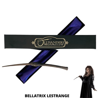 Varinha Colecionável Bellatrix Lestrange Filme Harry Potter Resina Tamanho Real 33cm