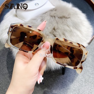 【Support wholesale】COD (San9) 2021 New Fashion Square Frame sunglasses jelly Color Women/Men Eyewear