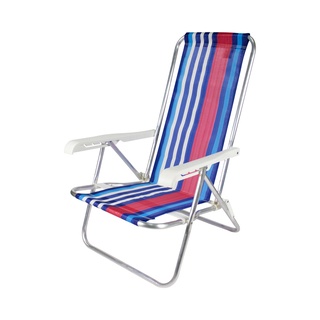 Cadeira de praia em alumínio dobrável 4 posições - Belfix