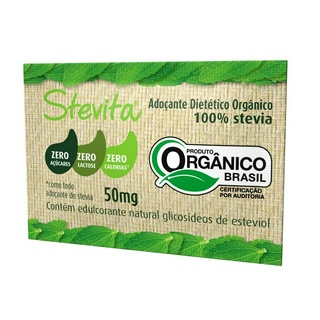 Adocante Natural Organico 100% Stevia 50 saches - Stevita (2)