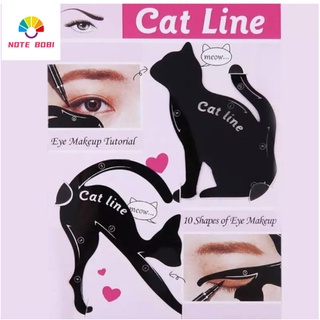 Molde para Delineado Sombra Cat Line Meow Transforme seu Gatinho sem Erros Delineado Perfeito Maquiagem Makeup