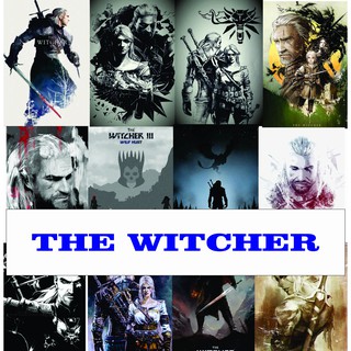 The witcher,Geek,Nerd,Gamer,Netflix,Placa decorativa-Quadro parede & decoração-Presente 01