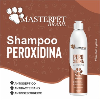 Shampoo Peroxidina 500ml MasterPet Brasil - Cães e Gatos