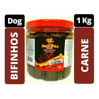 Petiscos Bifinho Para Cachorro Delicioso Super Premium 1 Kg Carne (1)