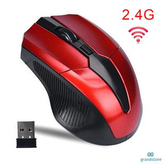 Mouse Óptico Sem Fio De 2.4ghz Gamer New Game Mause Com Receptor Usb Para Laptops Pc