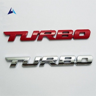 Adesivo De Metal Com Letras 3d De Liga Metálica Turbo Carro Motocicleta