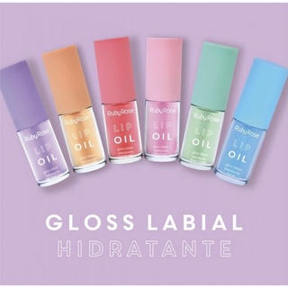 Gloss Labial Hidratante Lip Oil Ruby Rose HB-8221
