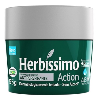 Desodorante em Creme Herbissimo Action - 55g