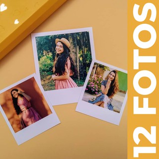 12 Fotos Polaroid Envio Rápido, Presente Criativo, Namorados, Amigos Alta Resolução com Brilho (1)