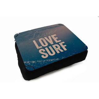 Almofada Bandeja para Notebook Laptop Surf Live Love Surf