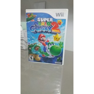 Jogo Nintendo Wii - Super mario galaxy 2 - completo
