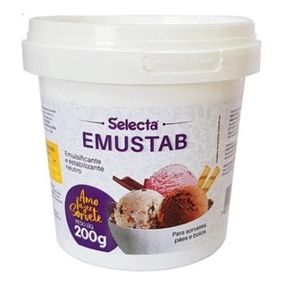 Emulsificante Para Sorvete Emustab 200g C/ 3 Unidades