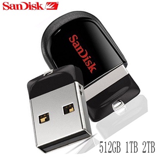 Caneta Mini Flash Drive SanDisk USB 512GB 1 TB 2 TB Original