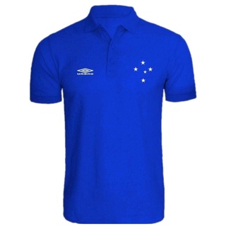 Camiseta Cruzeiro Gola Polo Camisa Raposa Torcedor