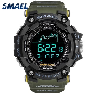 SMAEL Relógio Para Homens Militar Resistente À Água Do Esporte Exército Digital Led Relógios De Pulso (1)