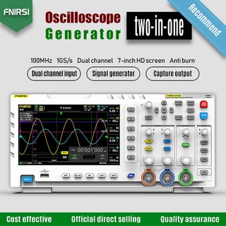 2021 NOVO Osciloscópio multifuncional com visor digital LCD de 110 MHz para medição de onda quadrada Osciloscópios profissionais
