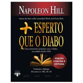 Livro de bolso Mais esperto que o diabo novo e lacrado - Napoleon Hill